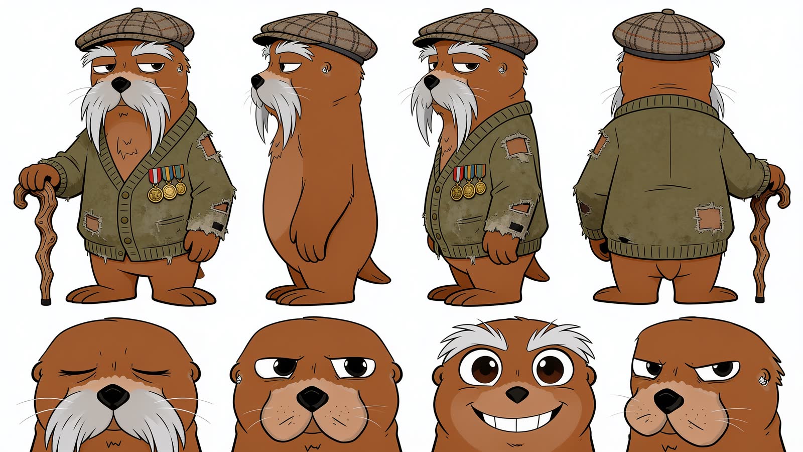 Gotter model sheet